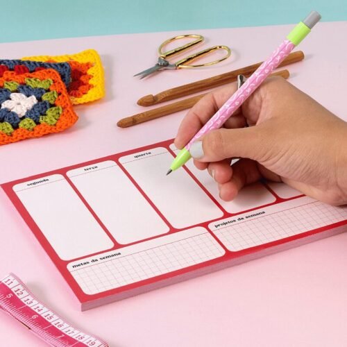 Planner semanal de mesa